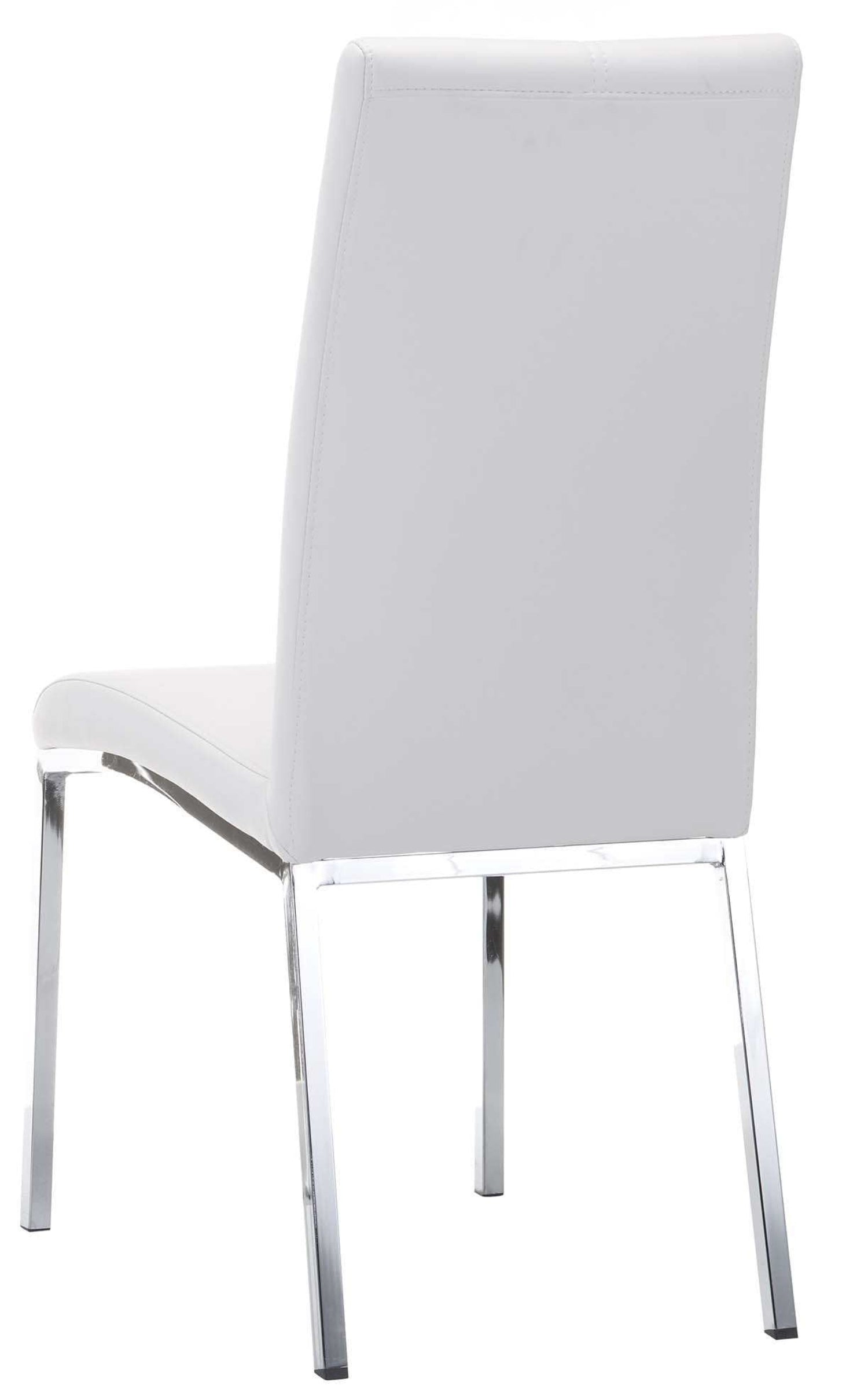 White dining chair