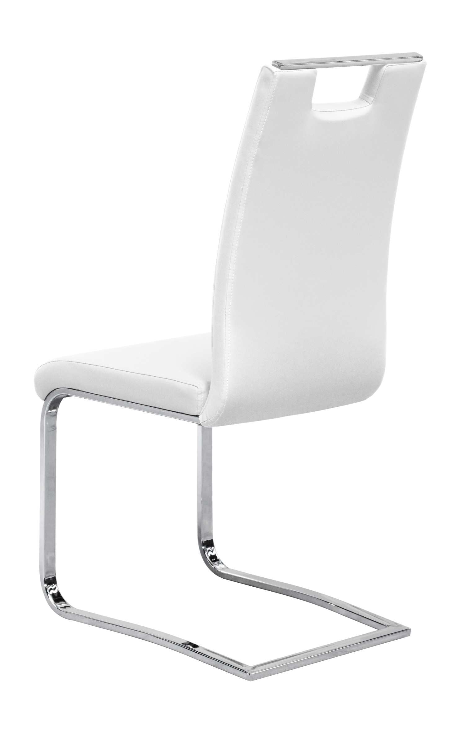 Zane  Chairs Set of 2 White 738S4