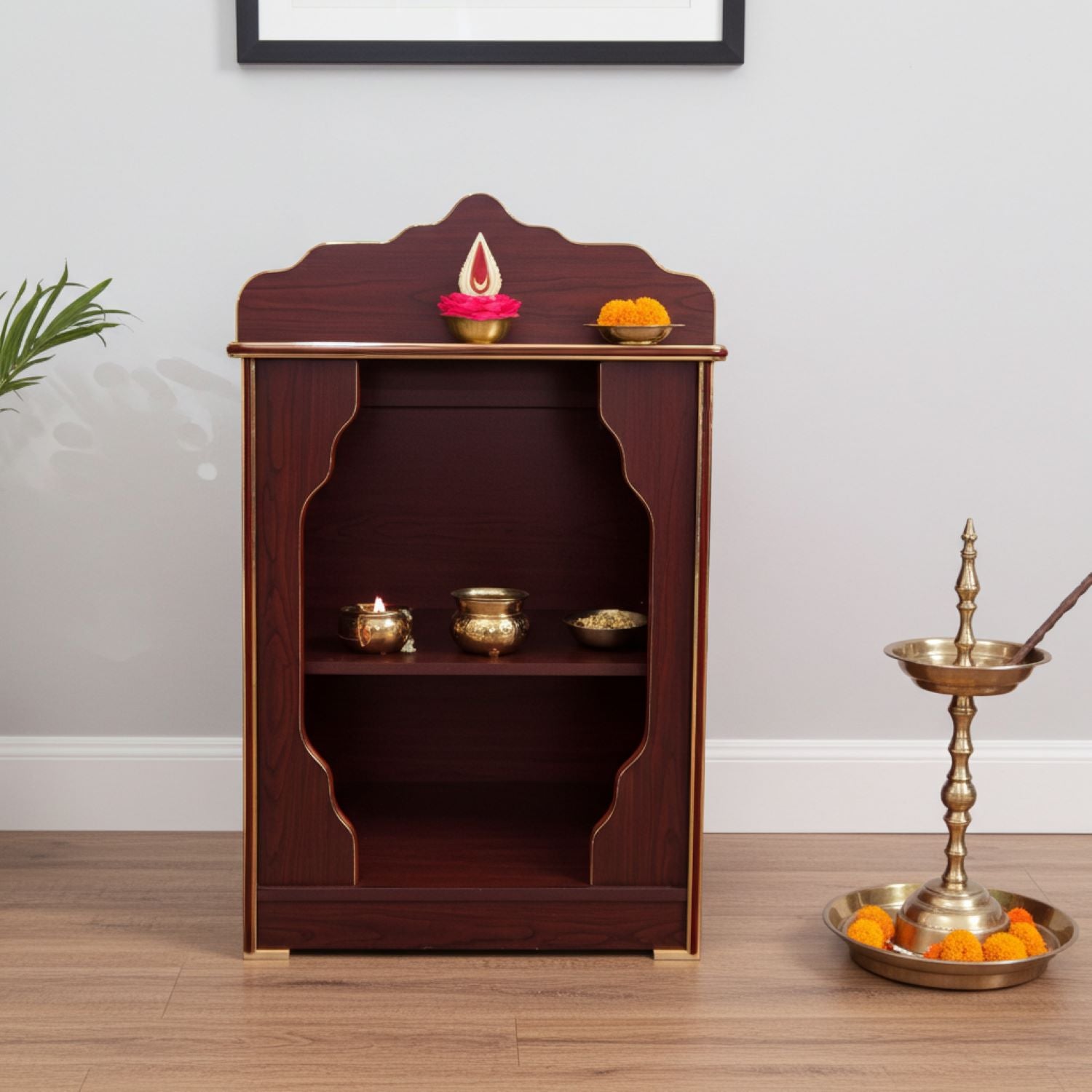 Pooja Cabinet # 90