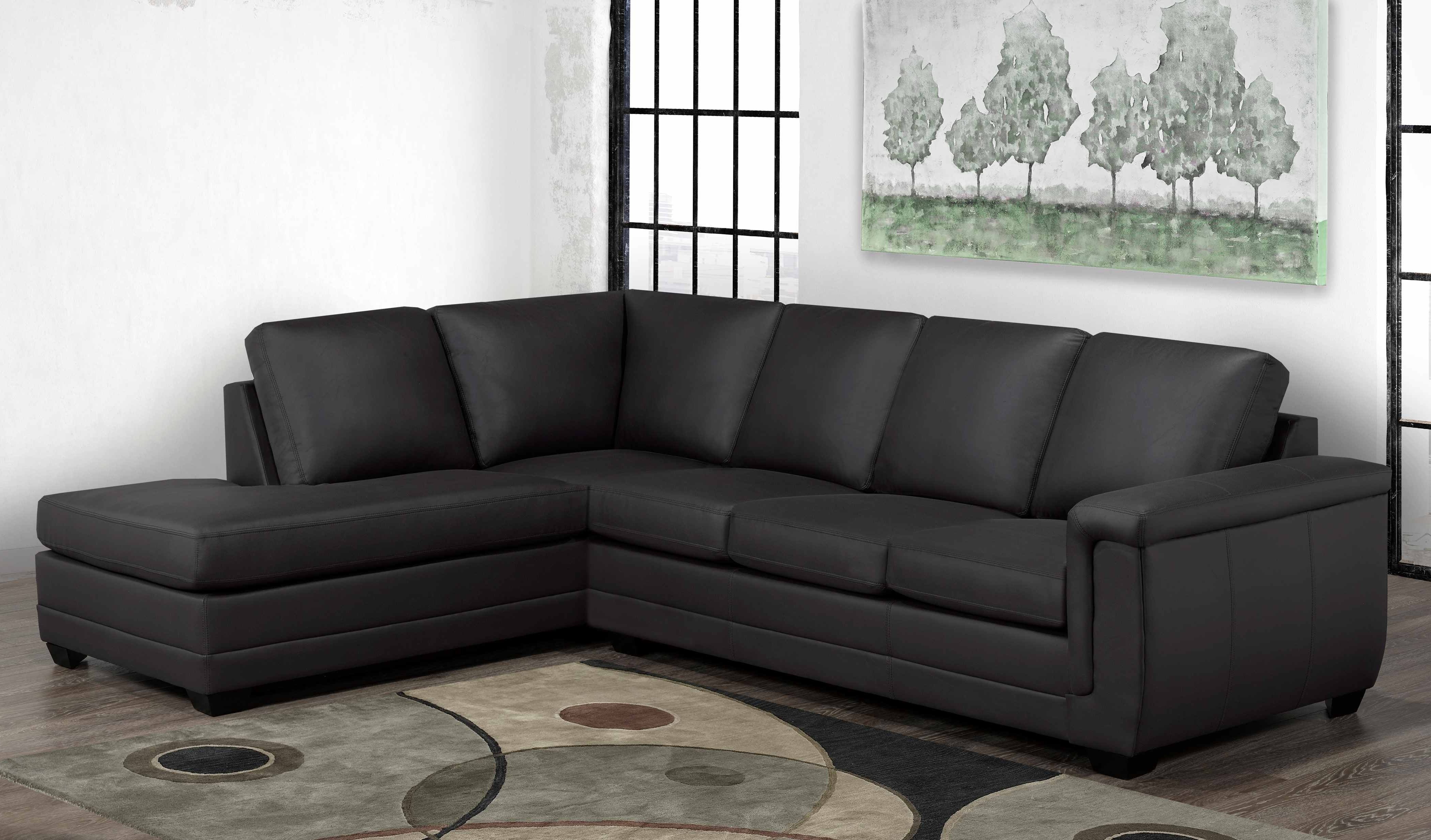 Canadian Made Gayle Floyd Shadow Sectional Sofa 9849