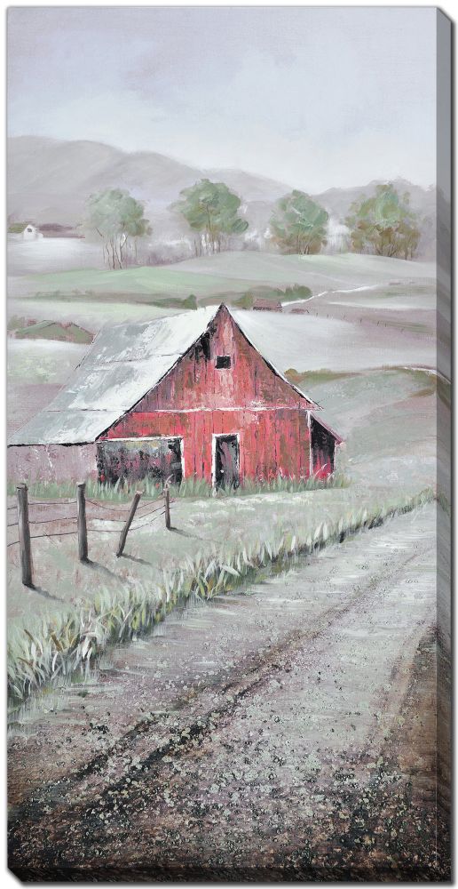 Tracking North Canvas Art 32" x 71"