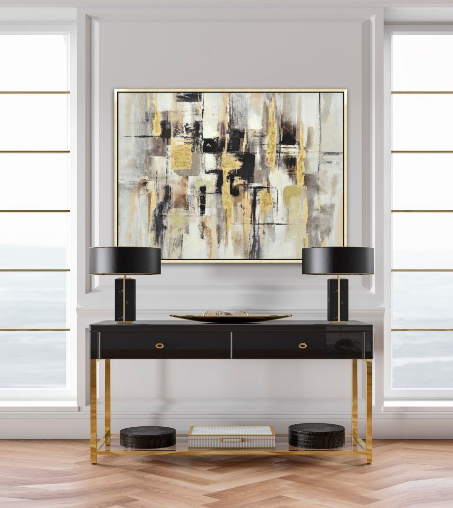 Neutral Composition Oil Painting 36" x 48"