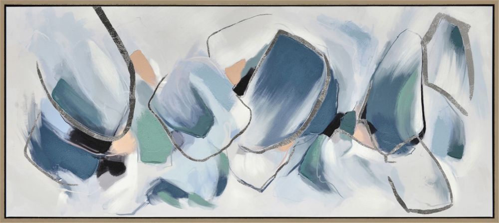 Cosmic Journey Oil Painting 32" x 71"