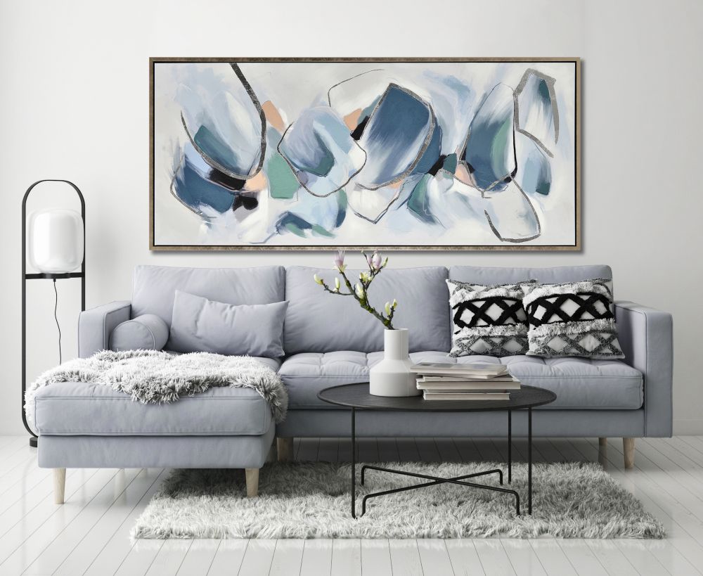 Cosmic Journey Oil Painting 32" x 71"