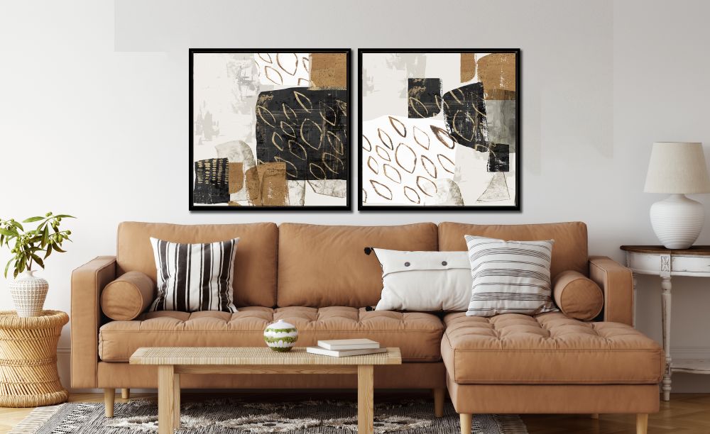 Shape of Formation III Canvas Art 30" x 30"