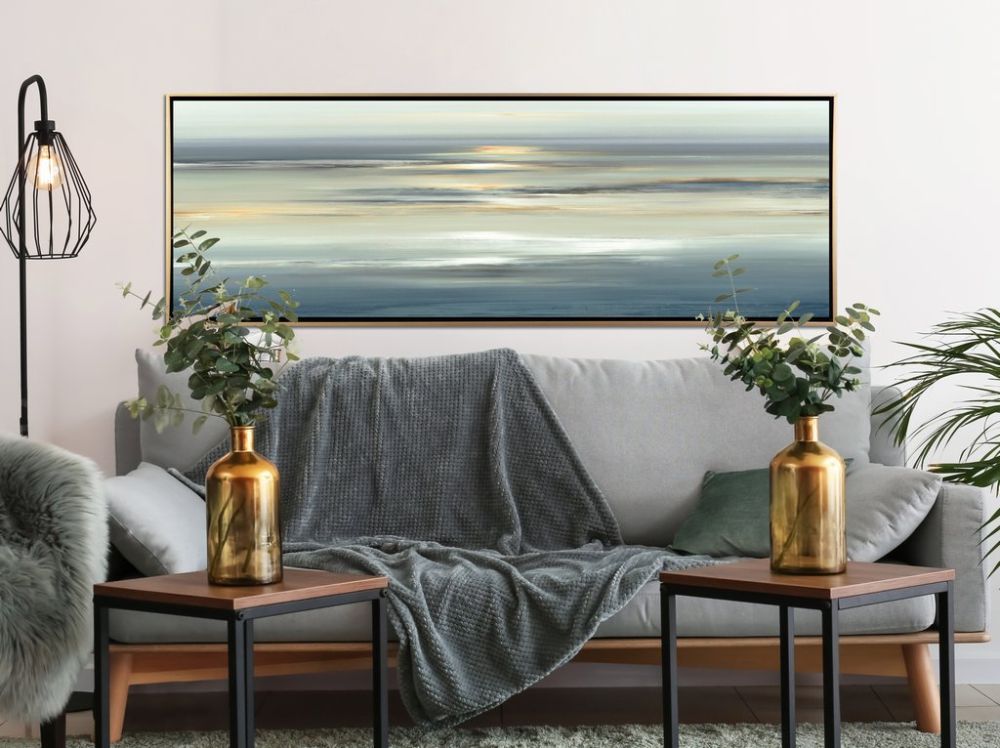 Soft Views Canvas Art 20" x 60"