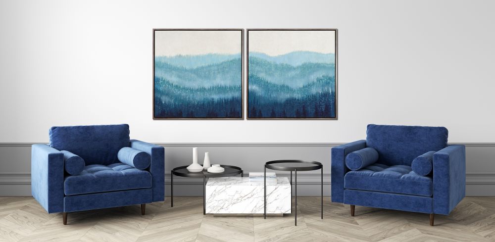 Smoky Ridge 2 PC canvas art