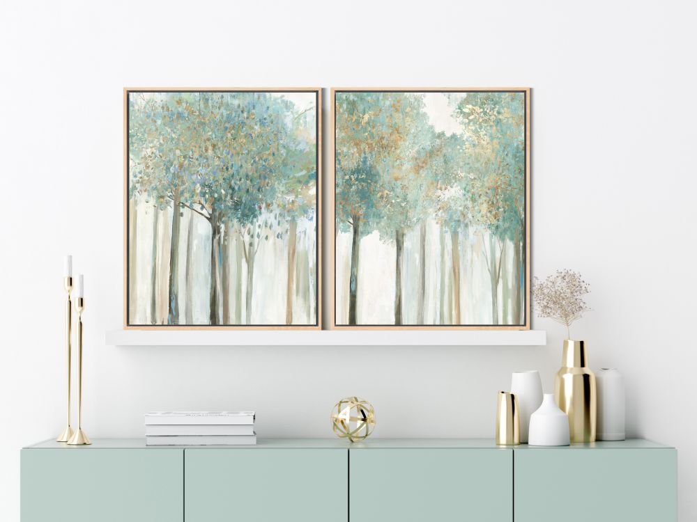 September Charm 2 PC Floating Frame