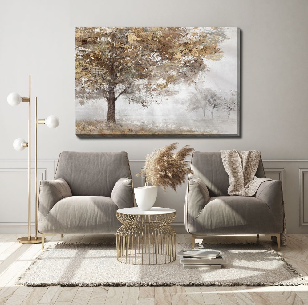 Golden Top Canvas Art 40" x 60"