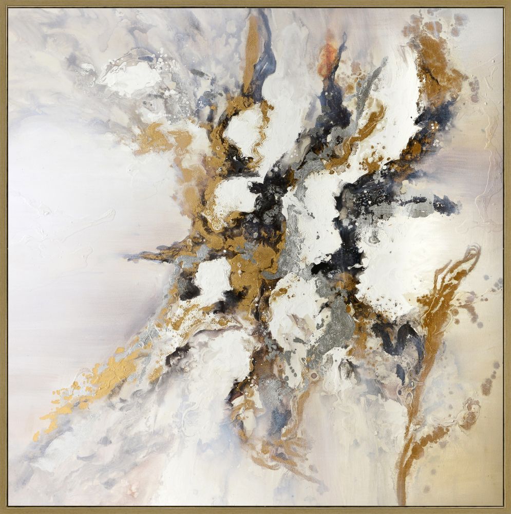 Shimmering Emotion Oil Painting 48" x 48"