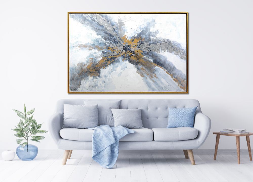 Blue Creation Oil Painting 40" x 60"