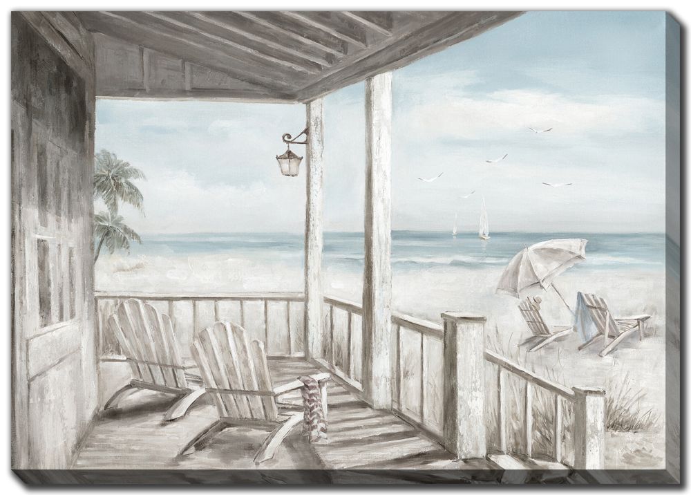 Morning at the Beach Canvas Art 28