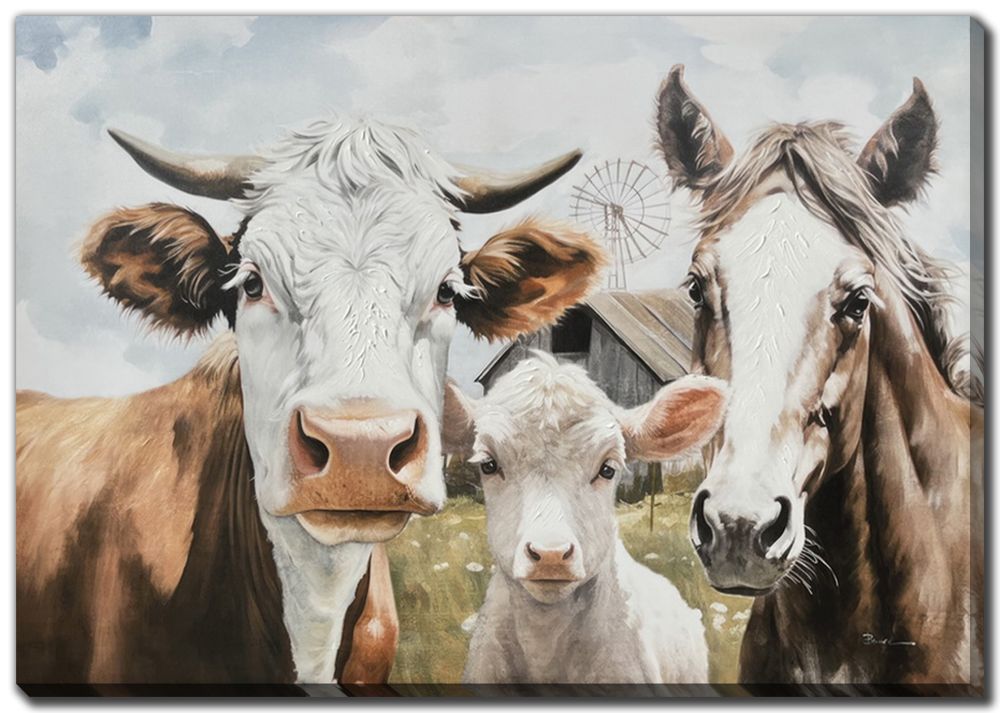 Three Amigos Canvas Art 28 X 40