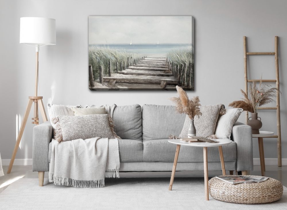 Boardwalk to Paradise Canvas Art 28 X 40