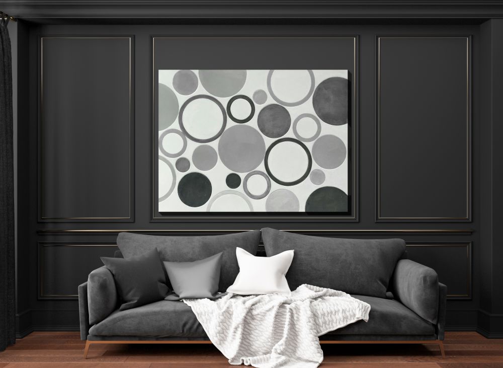 Bubbles Oil Painting 36" x 48"