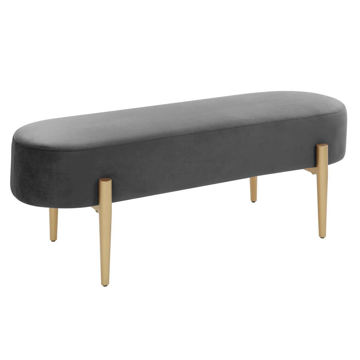 Cara Accent Bench Grey 1139