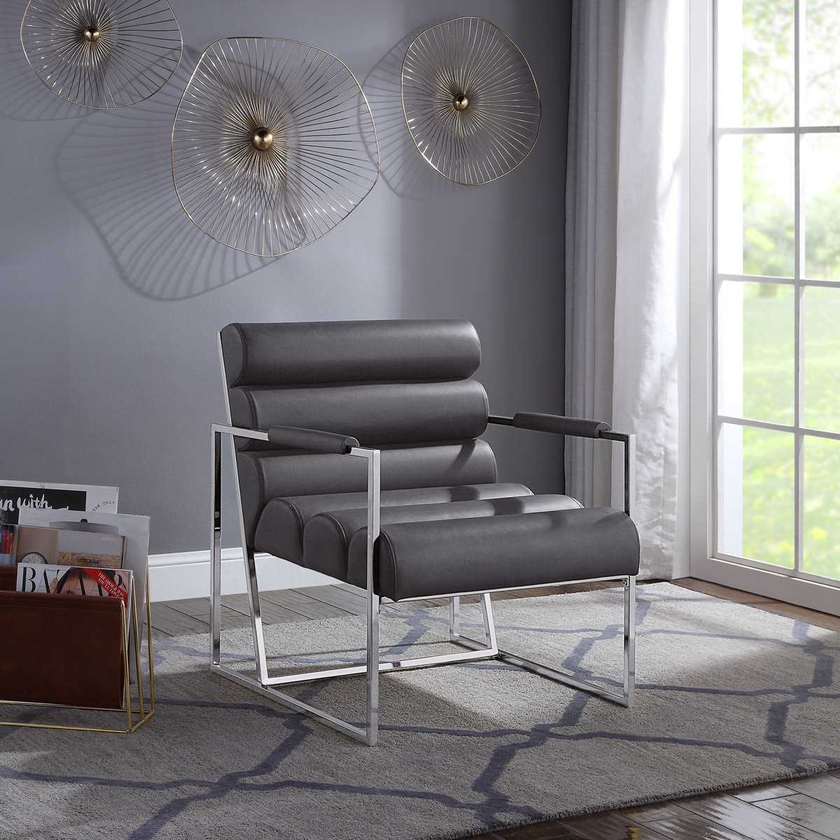 Juno Accent Chair Grey 1143