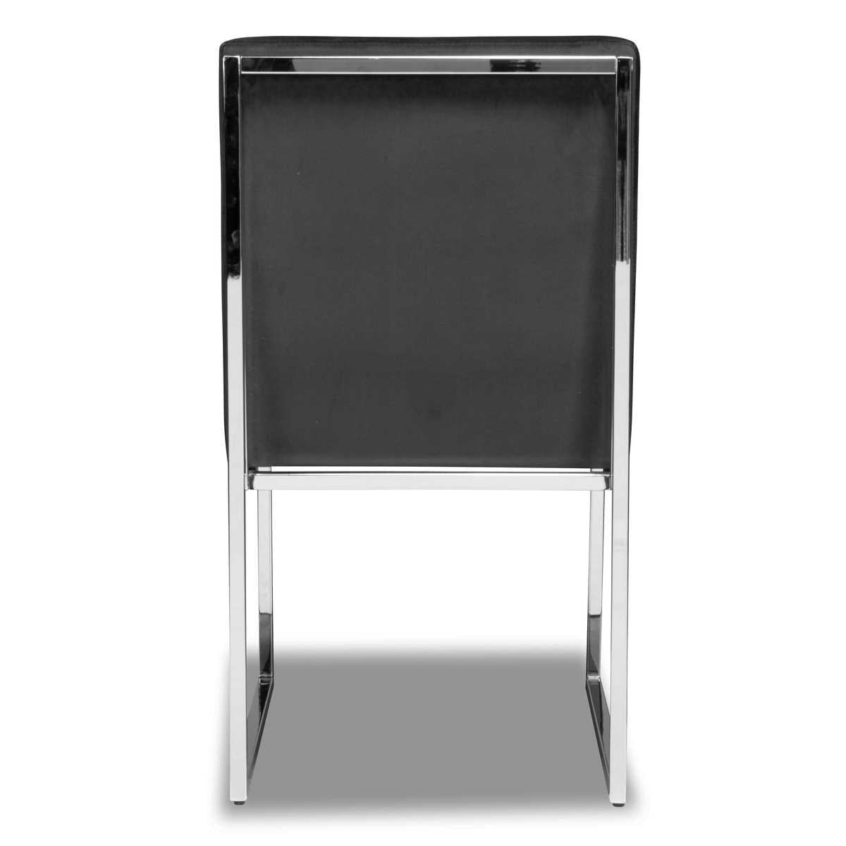 Amorra Accent Chairs Set Of 2 Black 3657