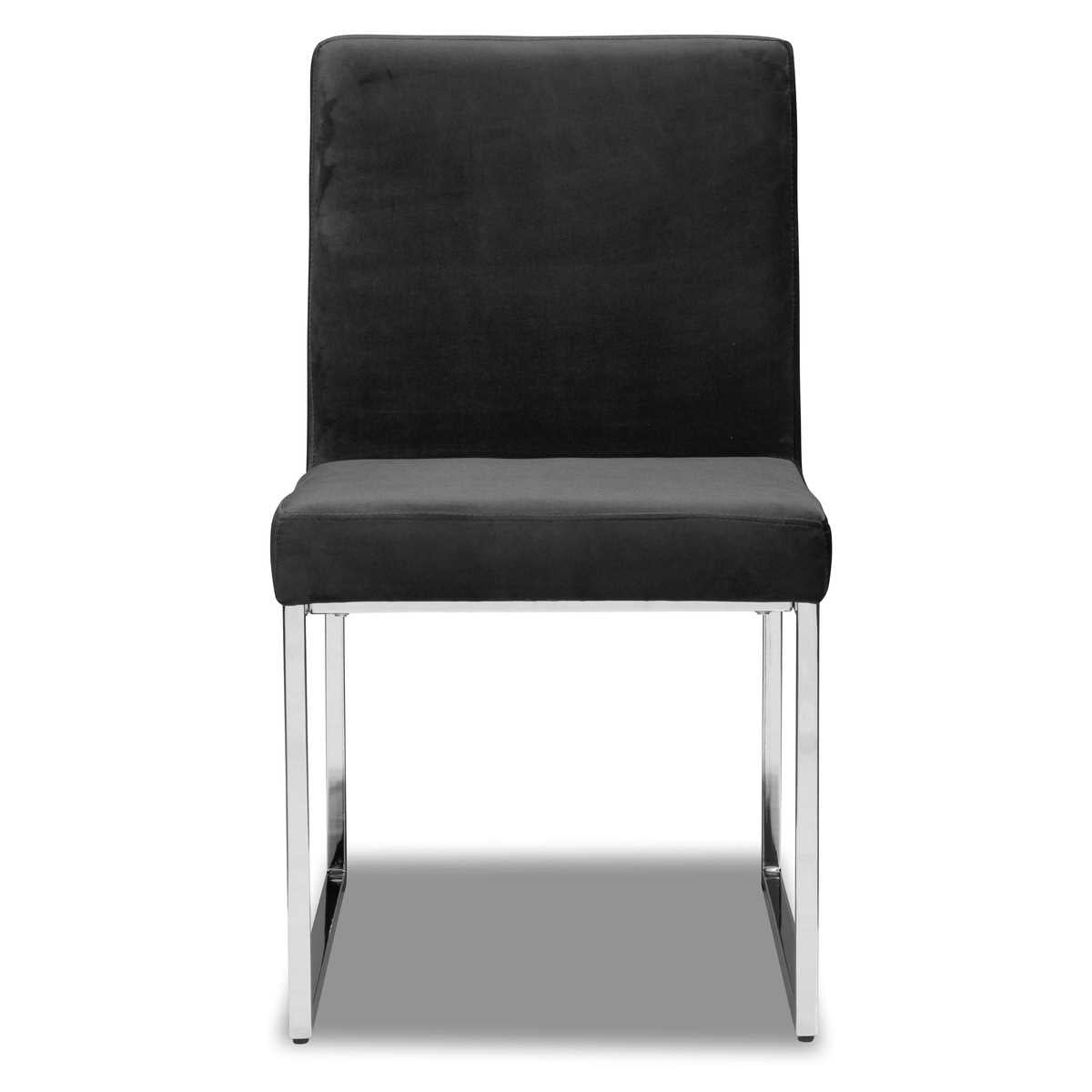 Amorra Accent Chairs Set Of 2 Black 3657