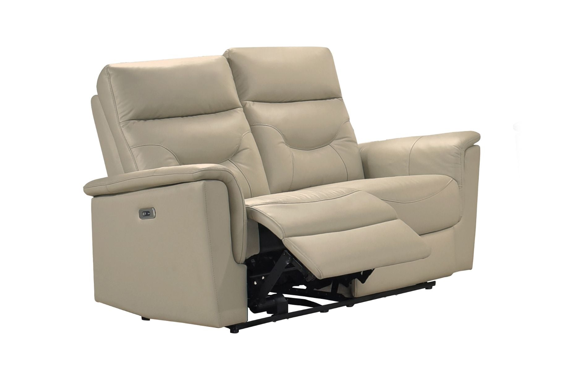 Anglesey Latte Top Grain Leather Power Recliner Set 9715LTE