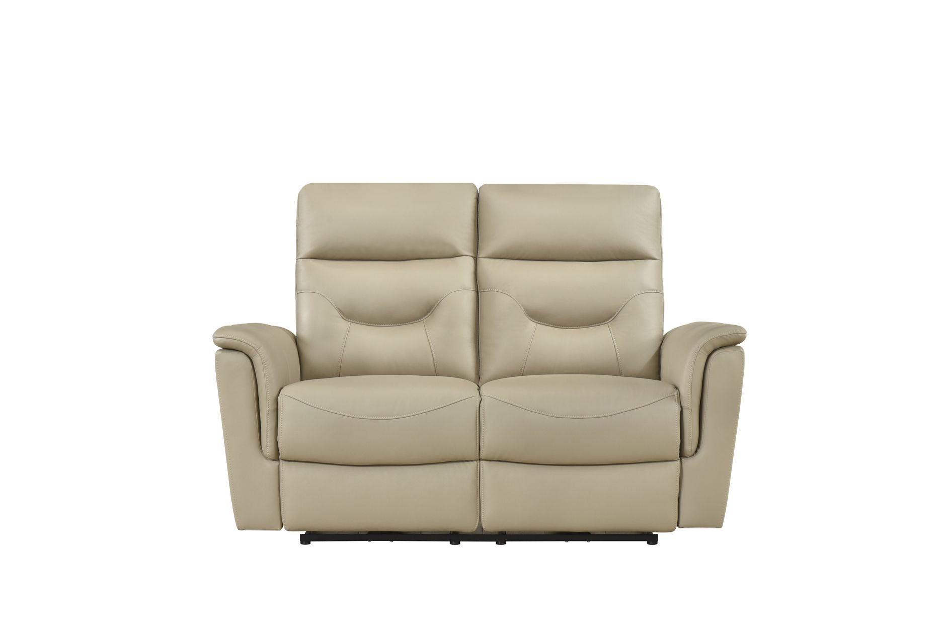Anglesey Latte Top Grain Leather Power Recliner Set 9715LTE