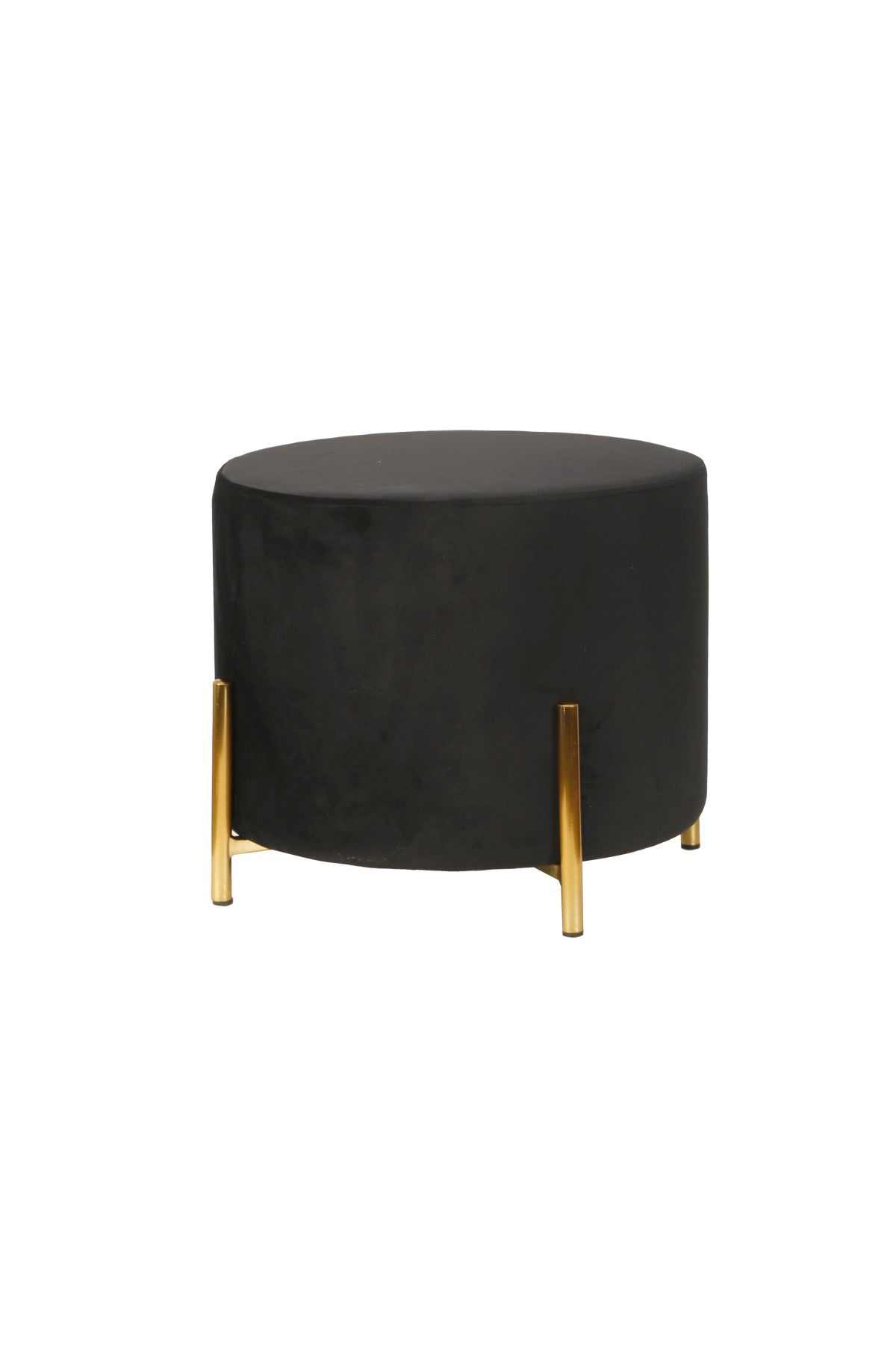 Ashanti Black Ottoman 2301