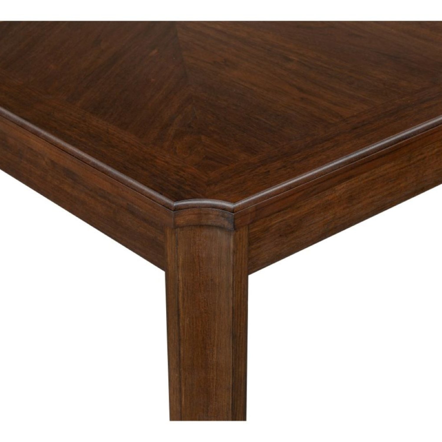 Aubin Espresso 7pc Wooden Dining Set 573322