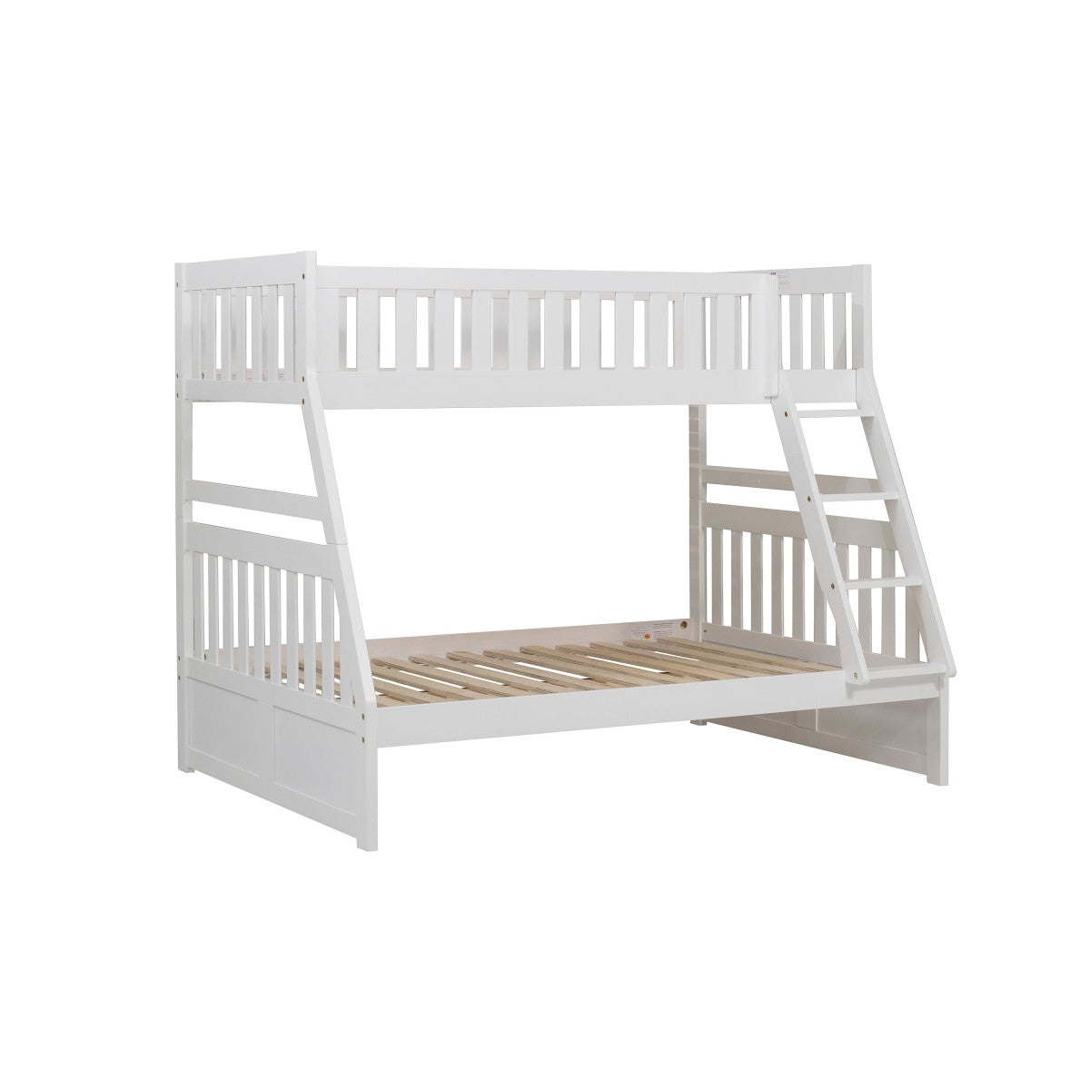 White Galen Full Bunk Bed B2053TFW