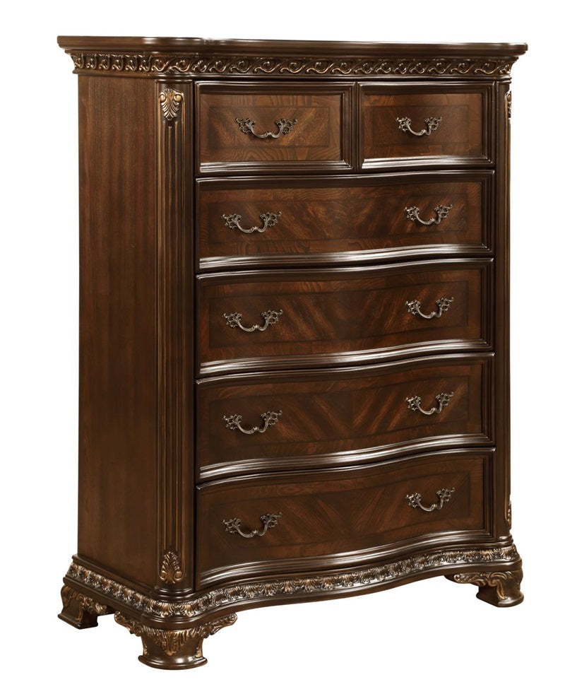 King Arthur Solid Wood 8 PC Bedroom Set