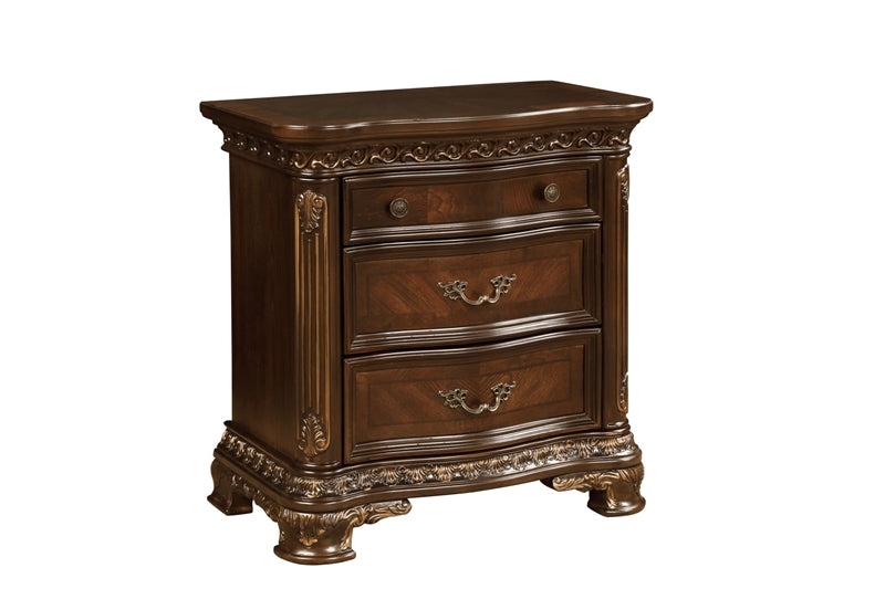 King Arthur Solid Wood 8 PC Bedroom Set