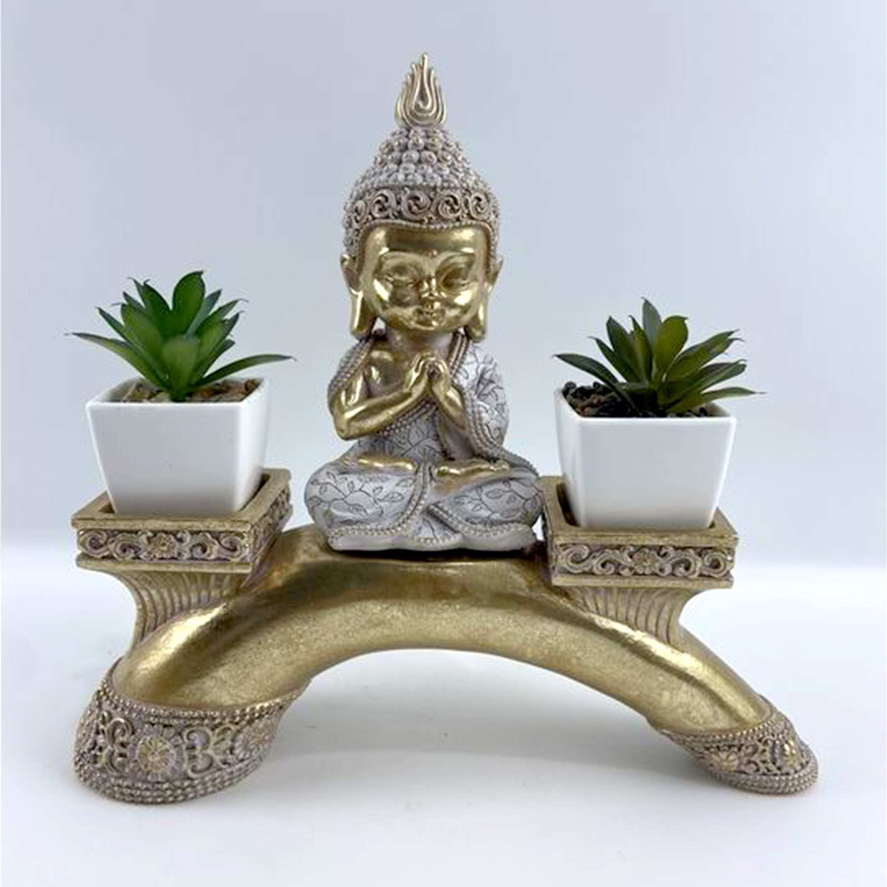 Baby Buddha W/2 Planters