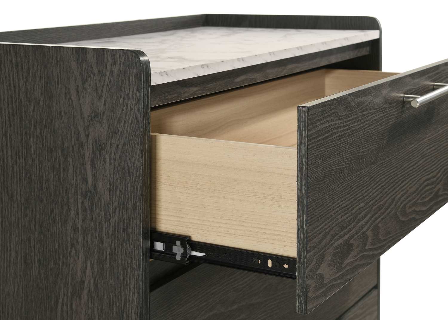 Bailey Wooden Bedroom Set Dark Grey CHD101