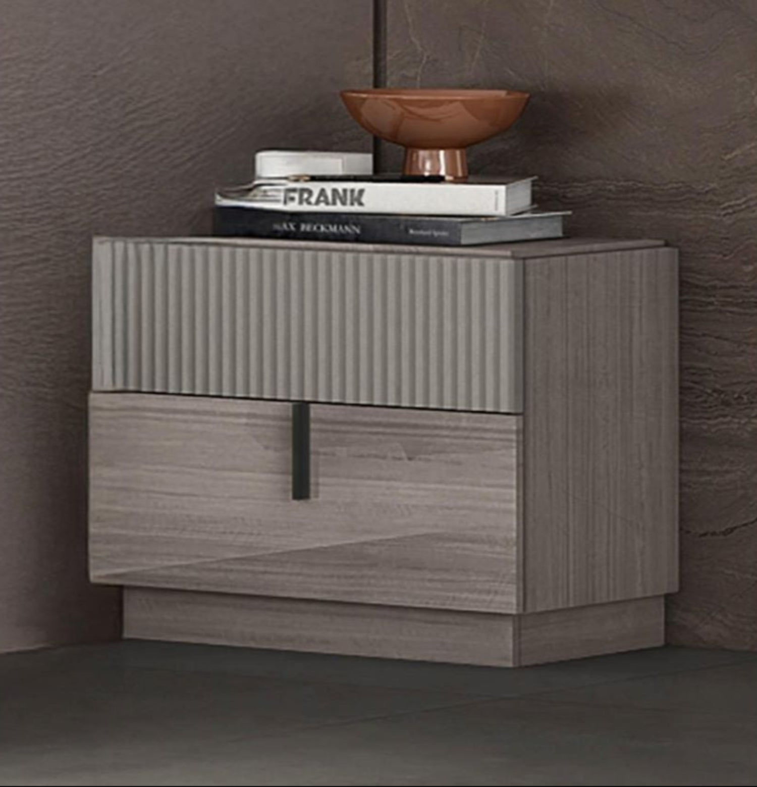 Bellamy Beige Agley Lacquer Bedroom Set 1791