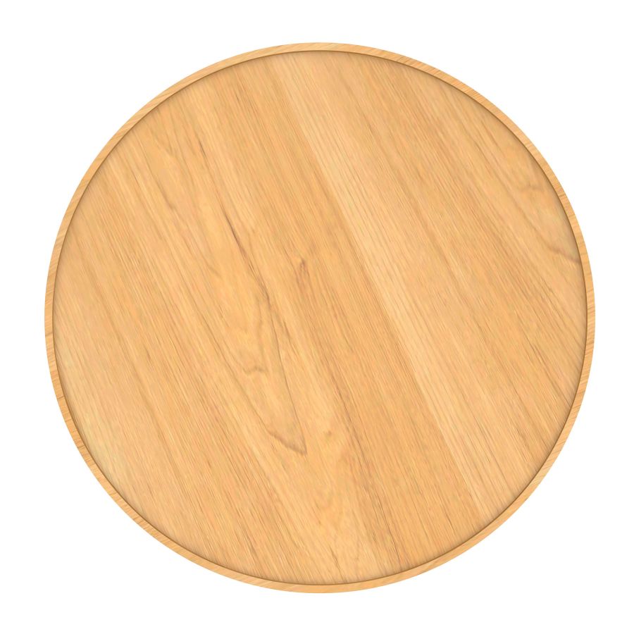 Betsy Round Storage Ottoman with Tray in Charcoal and Natural 402-376