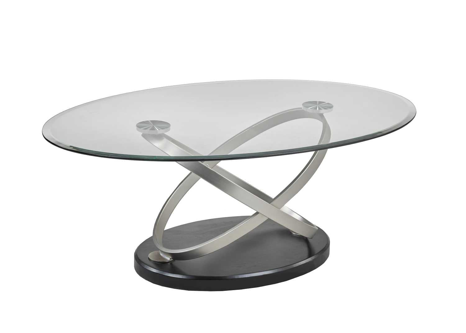 Black/Silver Chantal Coffee Table SIC275