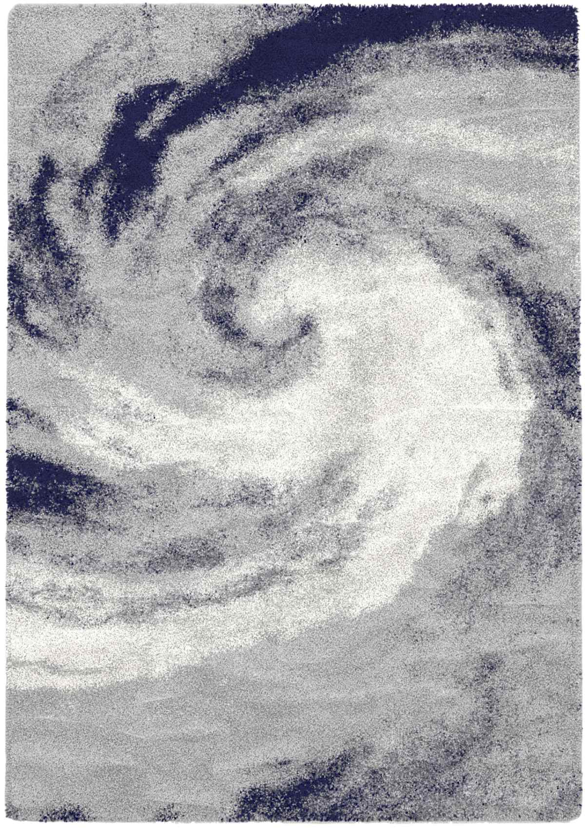 Boston Rugs Collection Grey - Dark Blue P845A