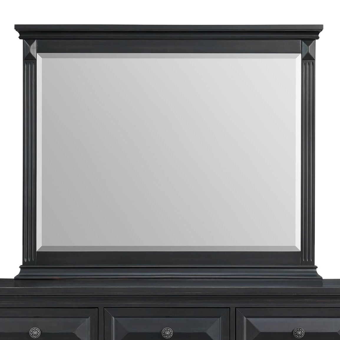 Bridgestone Black Wooden Bedroom Set