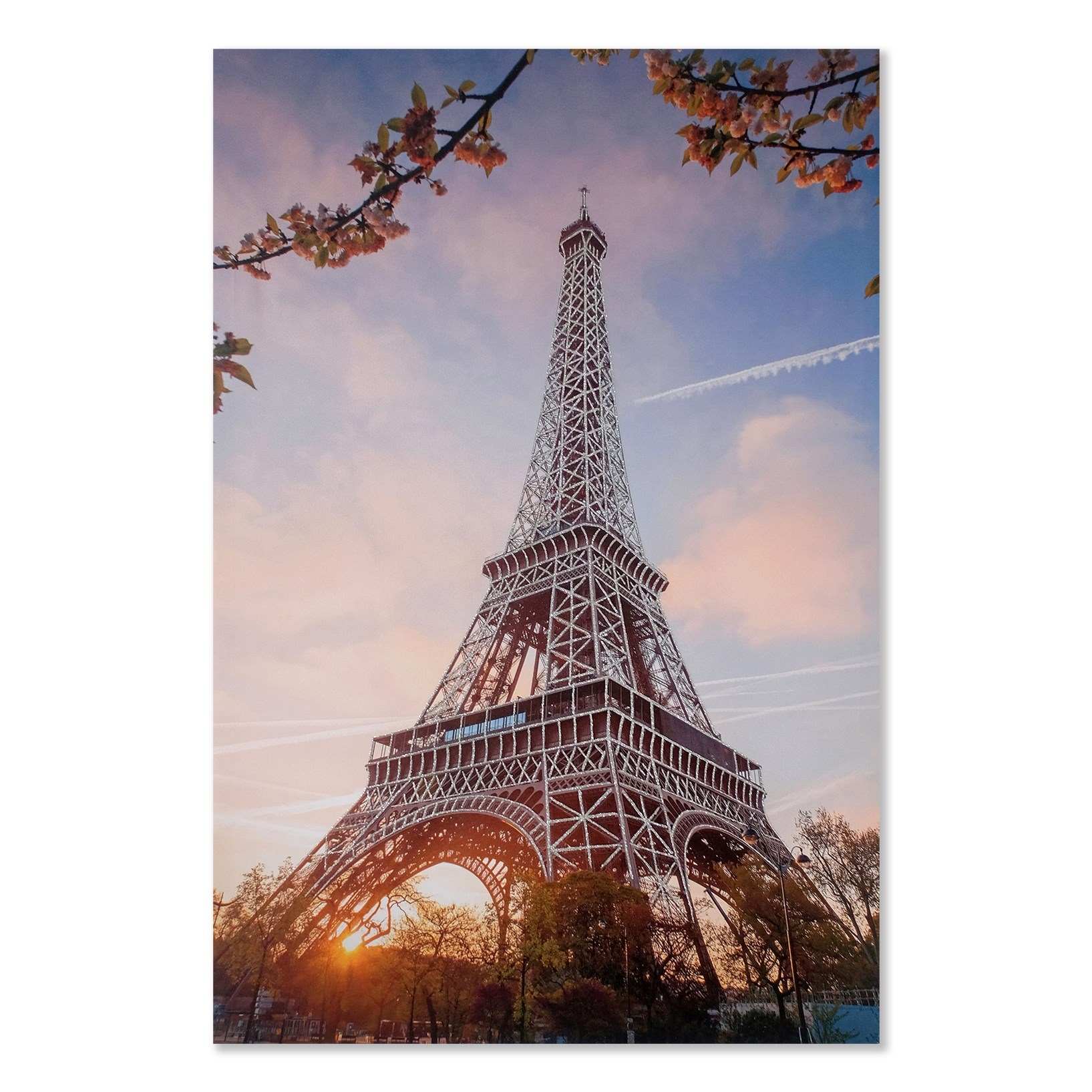 CANVAS PRINT-EIFFEL SUNSET EL 13-345