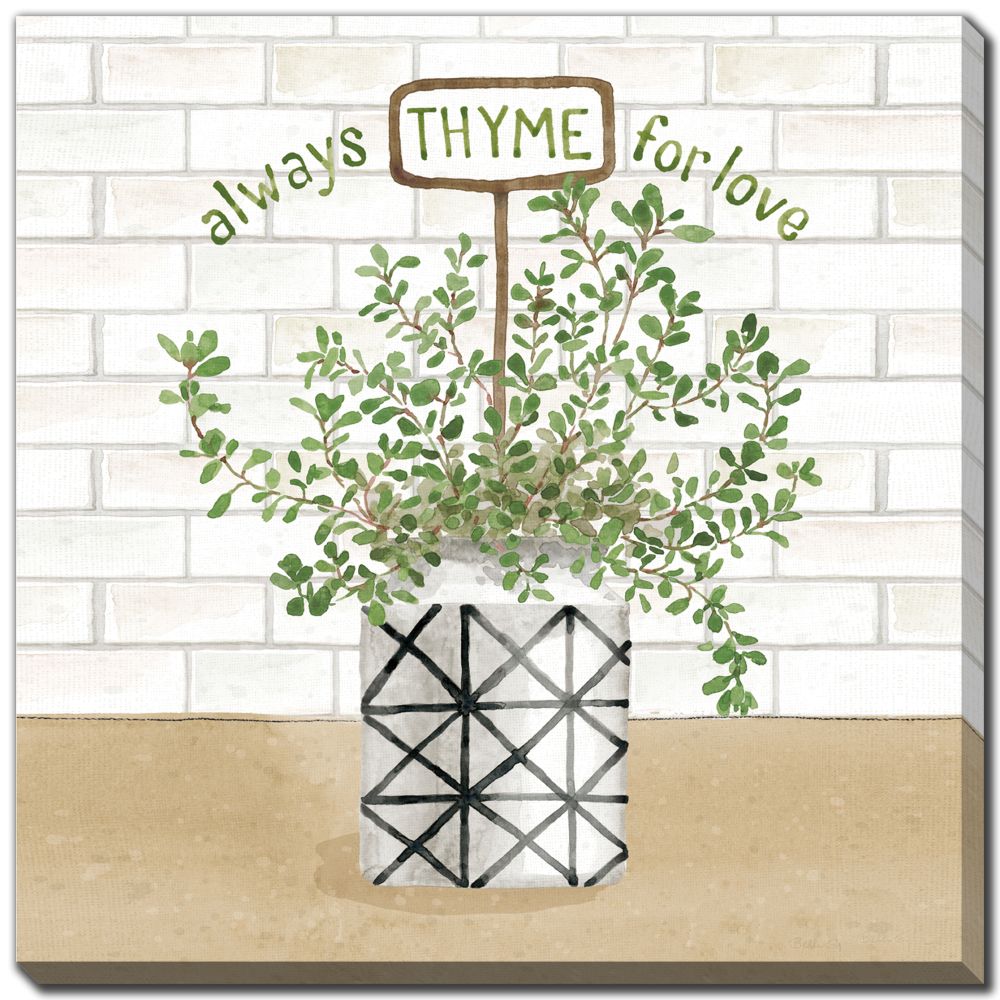 Herb Garden 4 PC canvas art