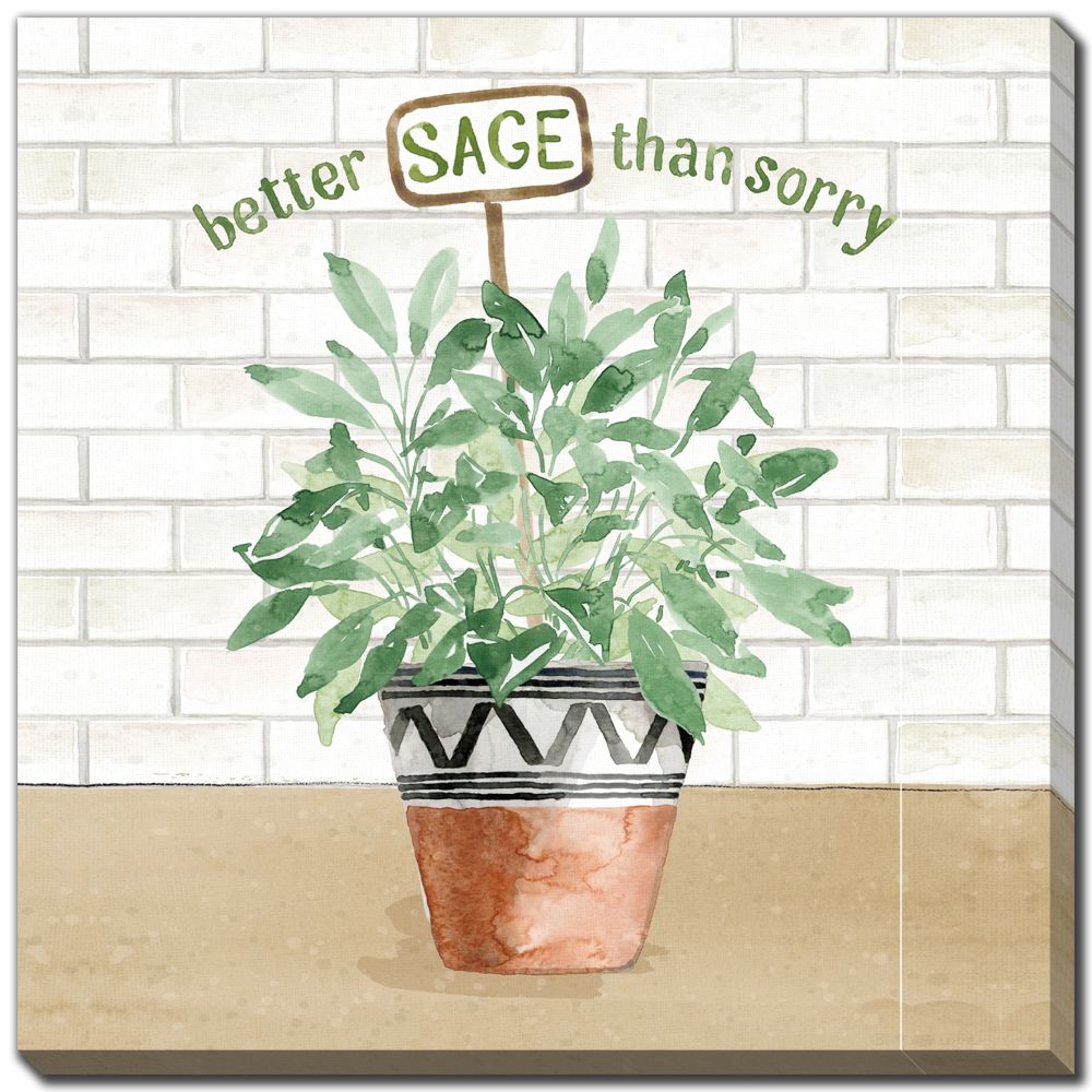 Herb Garden 4 PC canvas art