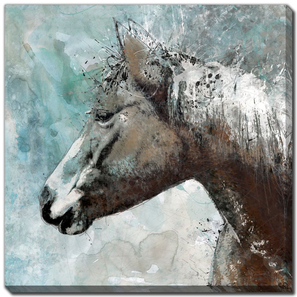 Trail At Dusk Canvas Art 24" x 24"