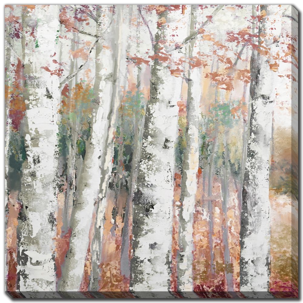 Rustic Woodland II Canvas Art 24" x 24"