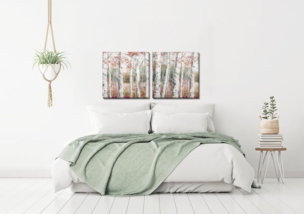 Rustic Woodland II Canvas Art 24" x 24"