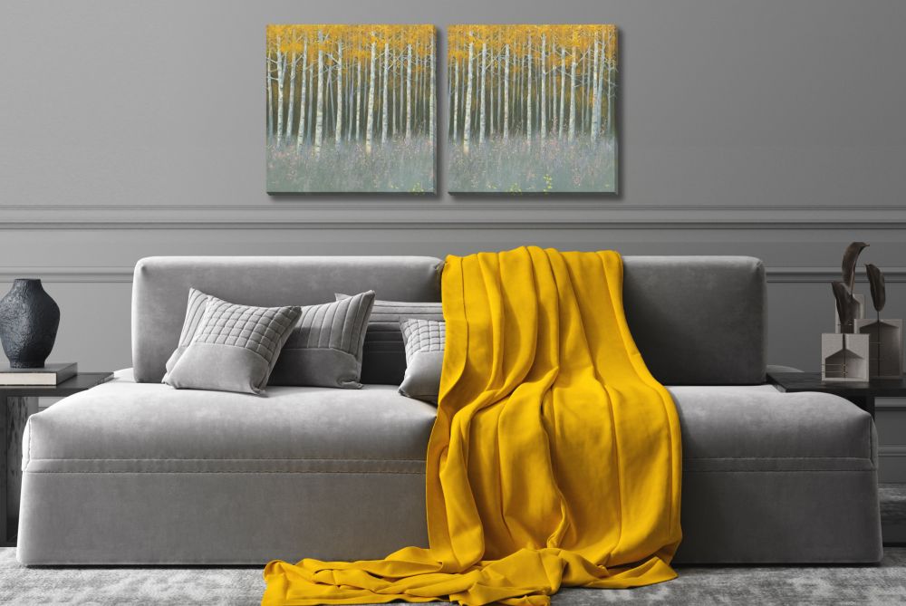 Forest Dusk 2 PC canvas art