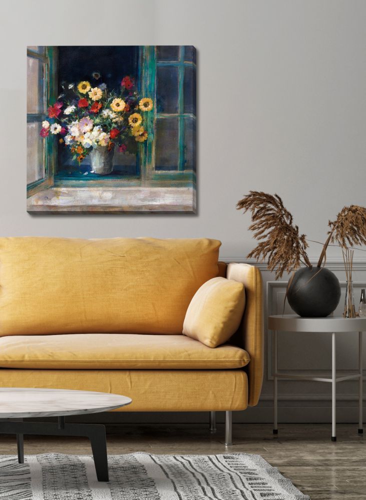 All Abloom Canvas Art 24" x 24"