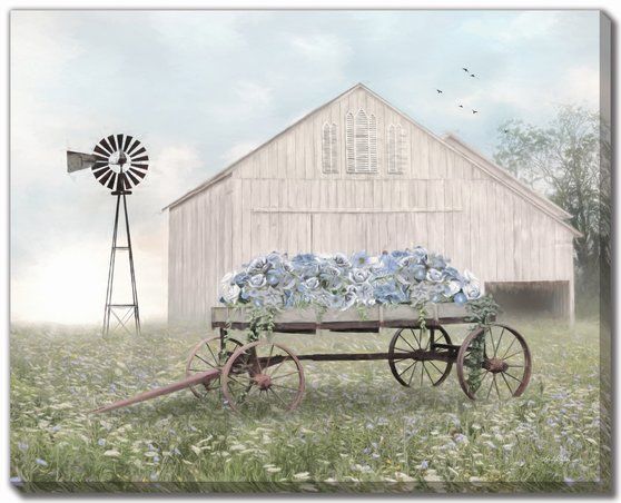 Unfolding Beauty Canvas Art 16" x 20"