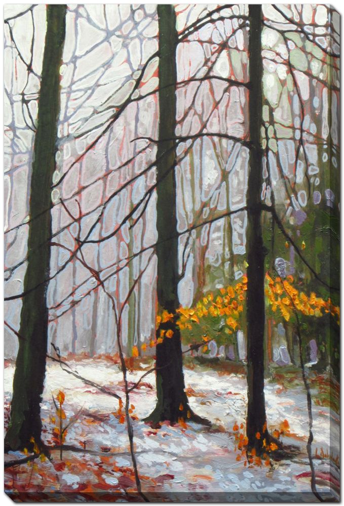 Misty Mountainside I Canvas Art 30" x 45"