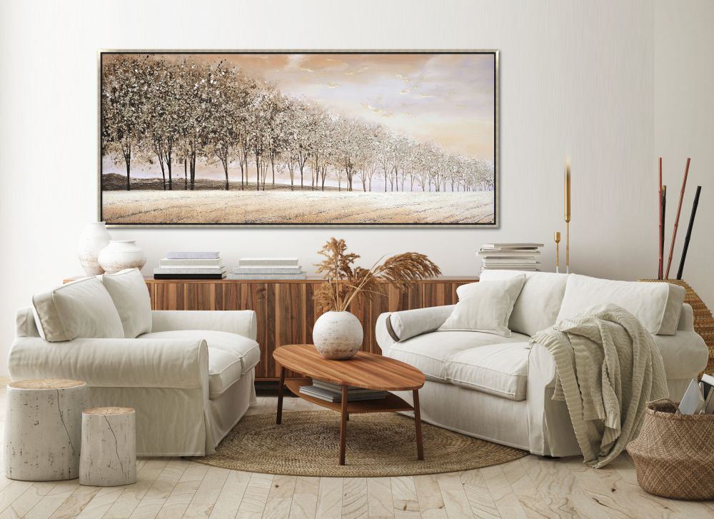 Glimpse of Dawn Canvas Art 32" x 71"