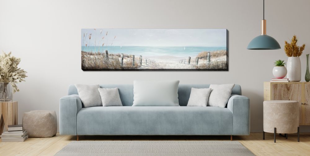 Escape to Serenity Oil Painting 20" x 71"