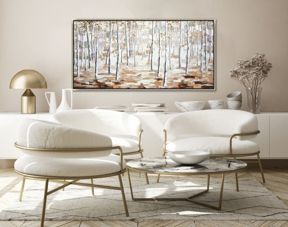 Pathway of Shadows Canvas Art 28" x 56"